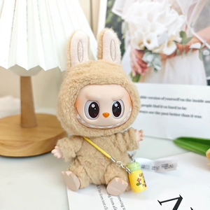 Labubu V1/V2/V3 Stofftier 15/17cm Vinyl Cartoon Puppe Zubehör mit Kamera dekorativen Wasserkocher - Product Image 4