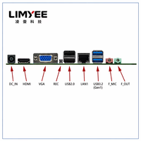 Carte mère industrielle embarquée LIMYEE en gros pour processeurs Intel H110 6e/7e/8e/9e génération, 4 ports SATA, LGA1151 – Dernière version
