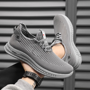 Henan diseño de malla transpirable personalizado peso ligero PVC bajo MOQ Stock nuevo precio bajo Campus Sports Soul zapatos de correr para hombres - Product Image 4