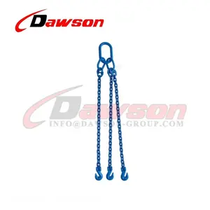 Imbracature per catena di sollevamento con gambe Triple di grado 100/imbracatura per catena regolabile con 3 gambe di grado 100
