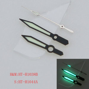 Mate Blaack brillante plata <span class=keywords><strong>Super</strong></span> C3 verde luminoso ajuste NH34 NH35 NH36 NH38 NH70/1/2 reloj movimiento <span class=keywords><strong>Mods</strong></span> SKX007 reloj manos piezas - Product Image 5