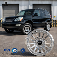 Rines de Aleación Forjados a Medida para Todoterreno, Diseño Cóncavo Profundo Pulido, 17x9 18x9 Pulgadas, 5x127 6x135 6x139.7 8x170 8x165.1 5x150