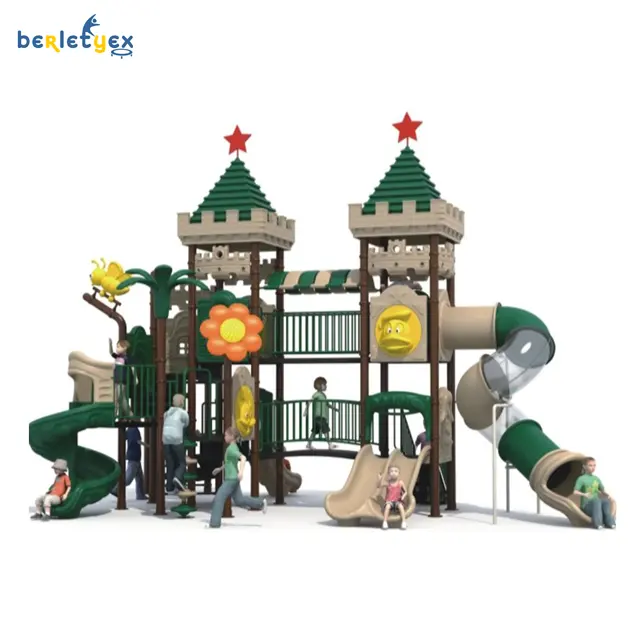 Fabrikant Groothandel Aangepaste Hoogte Volledige Transparante Glijbaan Doorzichtige Buis Glijbaan Voor Indoor Outdoor Speeltuin Kids Play Swing