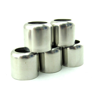 Muxiang Tobacco Pipe With Silver Metal Rings Bent Type For DIY Custom Smoking Pipes - Product Image 4