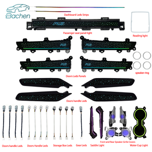 Miglior Kit di Illuminazione Ambientale a 64 Colori per <span class=keywords><strong>Honda</strong></span> Civic 2022-2025 11a Generazione, Accessorio LED per Interni - Product Image 2