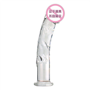 Verlängerter Transparenter Simulierter Glas-Analplug Doppelköpfiger Drache Lesbische Masturbation Flirten Weibliches Erwachsenen-BDSM-Spielzeug - Product Image 5