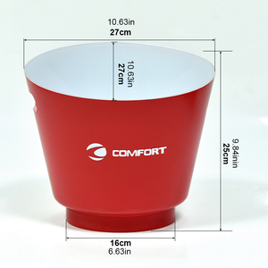 Discothèque bar fête point culminant couleur changeante refroidisseur LED seau à glace réutilisable étanche en plastique lumineux vin seau à glace - Product Image 2