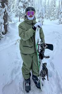 Pantalones de Esquí Holgados GSOU SNOW para Hombre y Mujer, Overol de Snowboard Aislado, Impermeable, Cortavientos, Cálido para Invierno, 100% Poliéster, Lavable a Máquina - Product Image 2