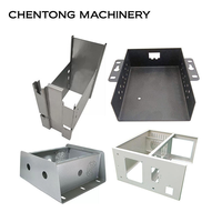 Chariot de service alimentaire en acier inoxydable poli sur mesure, fabrication de tôles, structure de cadre métallique soudée et polie