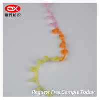 Gold Supplier's Novelty Textured Fancy Yarn Big Ear Hoop Yarn for Knitting/Crochet 1000KG MOQ