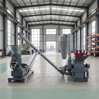 Machine économique à granulés de sciure à matrice plate pour la production de combustible biomasse à partir de sciure et de copeaux de bois
