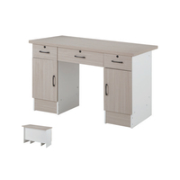 Bureau d'ordinateur, bureau à domicile, bureau tout-en-un, bureau minimaliste moderne, bureau d'écriture pour chambre à coucher, bureau d'étudiant, bureau en bois