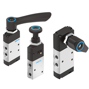 วาล์วควบคุมแบบหมุน FESTO รุ่น VHEF ซีรีส์ 5/2 ทาง แบบสองตำแหน่ง ควบคุมด้วยลม สำหรับระบบลมอุตสาหกรรม - Product Image 1