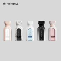 Flacon de parfum vide en verre rechargeable, design architectural minimaliste et unique, 30 ml, 50 ml, 100 ml