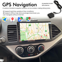 128GB ROM Android 12 Radio 2Din para KIA PICANTO Morning CarPlay navegación GPS pantalla táctil estéreo coche reproductor de vídeo Multimedia
