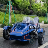 Caiteng Dune Buggy Économique Essence/Électrique 3 Roues Jeep Kart Homologué Route Transmission Automatique 120 Km/h Alimenté par Batterie