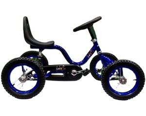 Go Kart de Pedales para Niños, Diseño 2025, 4 Ruedas, 12 Pulgadas, Llantas de Aleación de Acero, Marco Resistente a Impactos, 1 Velocidad - Product Image 1