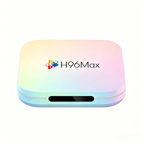 H96 Max Box <span class=keywords><strong>TV</strong></span> 4K per Streaming, Lettore Multimediale con Sistema Android, Design Compatto Bianco, Ideale per Serate Film in Famiglia e Visione Quotidiana - Product Image 2