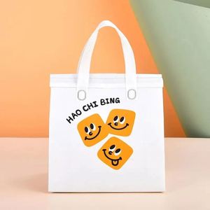 ถุงเก็บความร้อนแบบไม่ทอสำหรับเค้กอบตามสั่งจากผู้ผลิต ลายการ์ตูนน่ารัก พกพาสะดวก สำหรับกาแฟและเครื่องดื่ม ถุงบรรจุภัณฑ์แบบหนา - Product Image 2