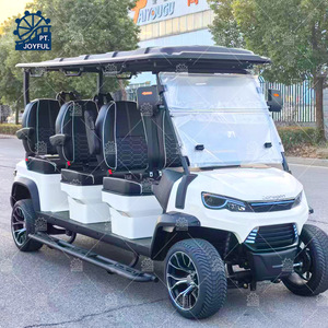 Voiturette de golf électrique 4 places 48V avec batterie au lithium surélevée, buggy de chasse, nouvelle voiturette de golf électrique à 4 roues à vendre - Product Image 4