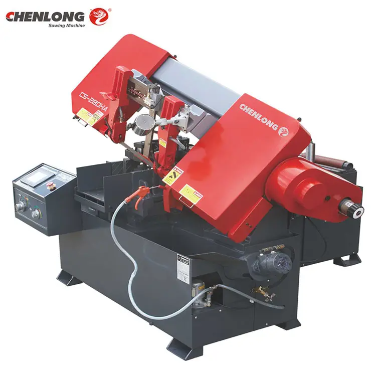 CHENLONG CS-280HA الفرقة المنشار الحديد آلة قطع