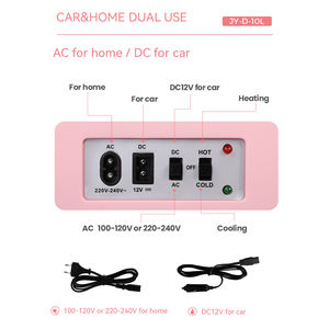 Mini réfrigérateur <span class=keywords><strong>Dometic</strong></span> de maquillage portable rose 10l des plus petits cosmétiques de beauté <span class=keywords><strong>12v</strong></span> - Product Image 5