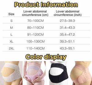 Terbaik wanita grosir Label pribadi dapat disesuaikan posting kehamilan dukungan sabuk bersalin pita perut nyeri panggul untuk wanita hamil - Product Image 3