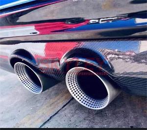 SKYLEY opachi in acciaio inox a doppia punta di scarico universale su misura sistema di scarico silenziatore punta a forma di ugello Ak <span class=keywords><strong>Logo</strong></span> - Product Image 6