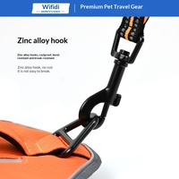 Laisse pour chien en nylon transfrontalière, nouvelle, avec poignée confortable et sangle réfléchissante, modèle U3001, Chine, sans motif/décoration, en stock, vente en gros