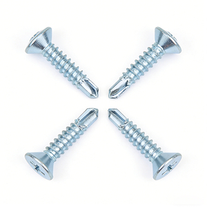 Bibo Yaente Factory M3.5/m3.9/m4.8 304 Stainless Steel Countersunk <b>Flat</b> Head Self-drilling Self-tapping Drill Tail <b>Screw</b> Metric - Product Image 4