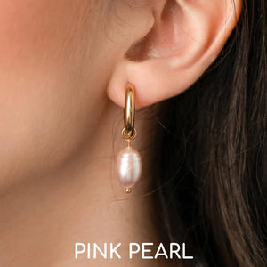 أقراط ذهبية جديدة أقراط متدلية لؤلؤ المياه العذبة مجموعة أقراط لؤلؤ باروك غير منتظمة مجوهرات لؤلؤ للنساء إكسسوارات بيان عصرية - Product Image 2