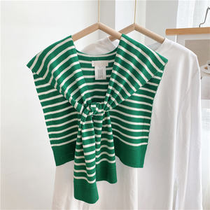 Ultima 2023 scialle esterne a righe da donna primavera <span class=keywords><strong>e</strong></span> autunno alla moda con spalle All-match - Product Image 6