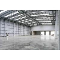 Estructura de acero prefabricada, estructura de almacén, marco de planta de trabajo, pasillo de acero, hangar prefabricado