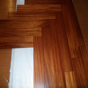 Plancher de bois dur Lroko (teck africain) bon marché imperméable de technologie moderne de teck africain d'intérieur de 18mm - Product Image 4