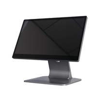 Nuevo Punto de Venta con Pantalla Táctil de 15.6 Pulgadas, Procesador I5 8 128, Todo en Uno, Impresora Integrada, Aleación de Aluminio, Windows, Plateado