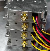 Amplificateurs de puissance RF 100W 1100-1300MHz, amplificateur GAN 50dBm 100W 1200MHz 1.2GHz 1.3GHz, flatness de puissance <1dB, module PA sans fil 100W