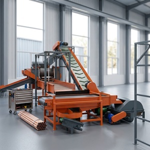 En promotion : Ligne complète de machines de recyclage automatique intelligentes pour pneus usagés, machine à déchiqueter les pneus, machines de traitement de la caoutchouc en granulés - Product Image 4