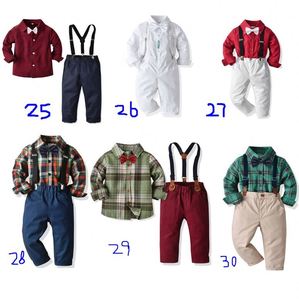 Trajes de Algodón para Bebé Niño, Trajes de Un Solo Pecho para Niños, Blazers para Niños, Conjunto de Trajes para Niños, Ropa Formal para Bodas, Ropa para Niños - Product Image 6