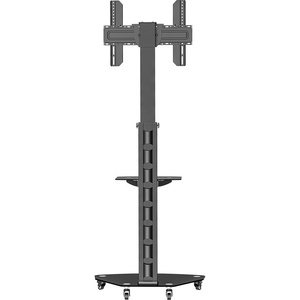 حامل أرضي متحرك من الألومنيوم للتلفزيون وشاشة LCD محمولة على Vesa وعربات العجلات - Product Image 5