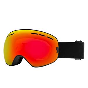 Masque de ski unisexe double couche anti-buée, anti-vent et anti-sable pour sports d'hiver en extérieur et systèmes de protection corporelle moto - Product Image 1