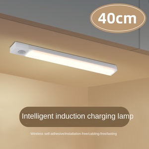 Dormitorio Led Sensor de movimiento inalámbrico armario luz batería recargable ultrafina debajo del gabinete iluminación nocturna para escaleras de cocina - Product Image 3