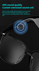 Lunettes intelligentes SG-19 Pro, anti-ultraviolets et anti-transpiration, avec assistant personnel et fonction de lecture musicale, deux verres pour le jeu et la mode - Product Image 6