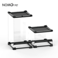 NOMOY PET neue vordere Öffnungs tür vertikales kleines Arbor eal Reptilien glas Terrarium für kleine Amphibien im Baum