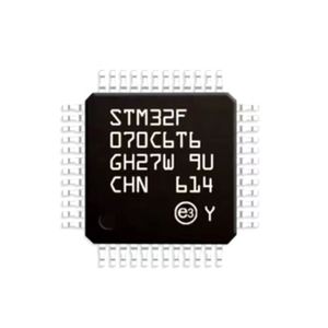 Microcontrôleur STM32 IC 32 bits monocœur 48 MHz 32 Ko (32K x 8) FLASH LQFP-48 (7x7) STM32F070C6T6 - Product Image 1