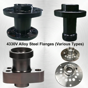 หน้าแปลนเหล็กอัลลอยด์ Coreseal Precision Forged 4330V หลายประเภทสำหรับการใช้งานปั๊มแรงดันสูง - Product Image 1