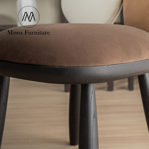 Design creativo italiano struttura <span class=keywords><strong>in</strong></span> <span class=keywords><strong>legno</strong></span> Hall Hall ristorante imbottito sedia <span class=keywords><strong>da</strong></span> pranzo soggiorno Hotel caffetteria sedia trucco - Product Image 6