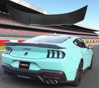 Aileron arrière en fibre de carbone style GT500 pour Ford Mustang Dark Horse S650 Ducktail Deck Roof Style Body Kits Accessoires pour voitures