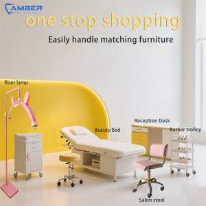 <span class=keywords><strong>Table</strong></span> <span class=keywords><strong>de</strong></span> <span class=keywords><strong>massage</strong></span> électrique pour salon <span class=keywords><strong>de</strong></span> beauté, base en acier inoxydable doré, vente chaude, prix bas - Product Image 6