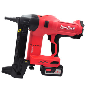 Clavadora y grapadora inalámbrica industrial 3 en 1 <span class=keywords><strong>de</strong></span> 18 V con clavos F50/T50 y grapas 9038, 1 año <span class=keywords><strong>de</strong></span> garantía para <span class=keywords><strong>madera</strong></span> - Product Image 2