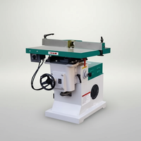 TEBAK MX5115 Máquina de chaflanado de alta velocidad de 45 grados para carpintería, fresadora de husillos con mesa deslizante, fresadora vertical